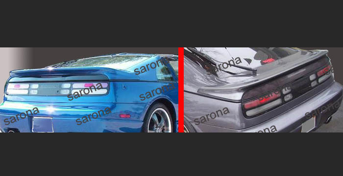 Custom 90-96 300ZX Wing # 100-08  Coupe Trunk Wing (1990 - 1996) - $299.00 (Manufacturer Sarona, Part #NS-019-TW)